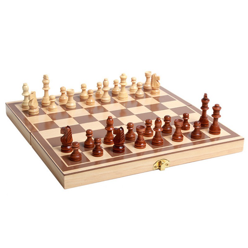 Chess SET AND CHESS TABLES IN HIGH QUALITY NATURAL WOOD | Shopee Malaysia