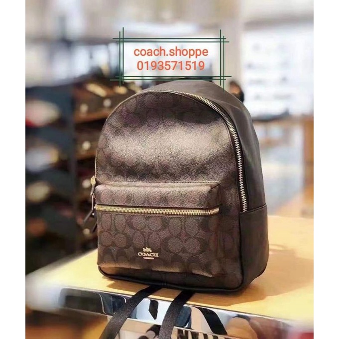 Coach Medium Charlie Backpack Shopee Malaysia