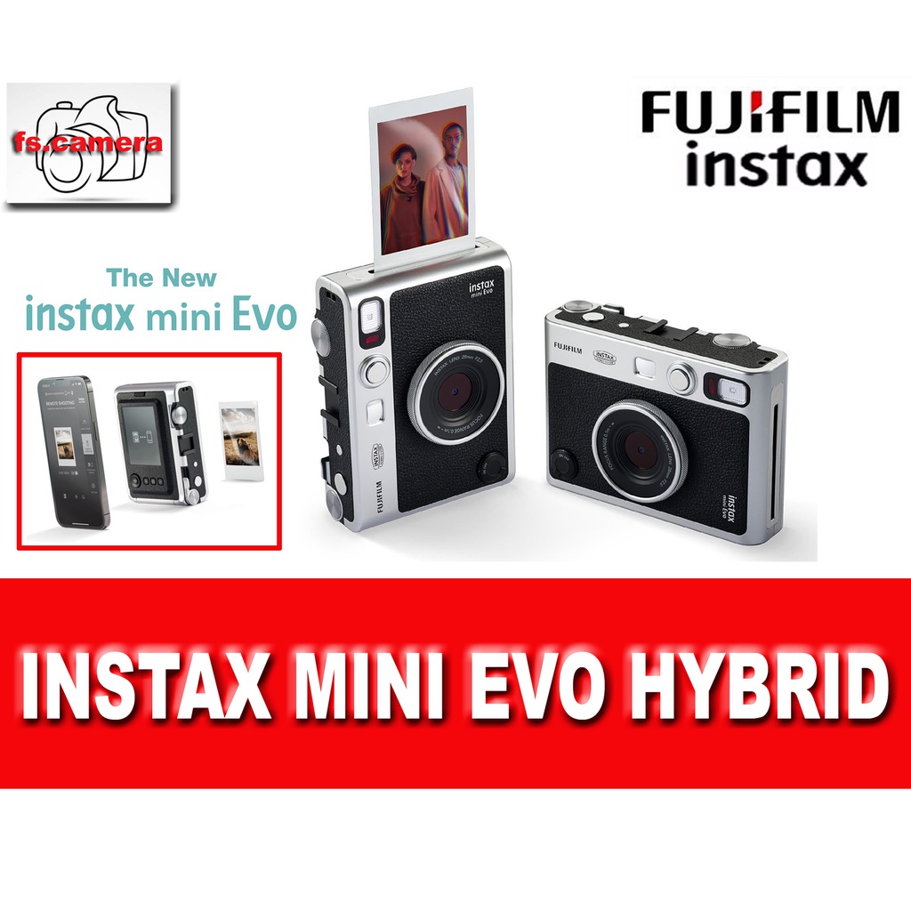 Fujifilm INSTAX MINI EVO Hybrid Camera