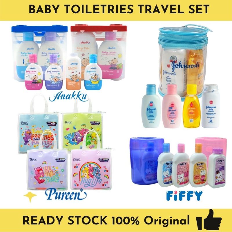 Baby best sale toiletries set