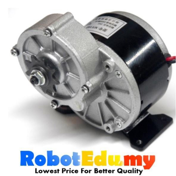 WY1016Z2 24v 250w 330RPM 7.5Nm High Torque Electric Scooter DC Motor