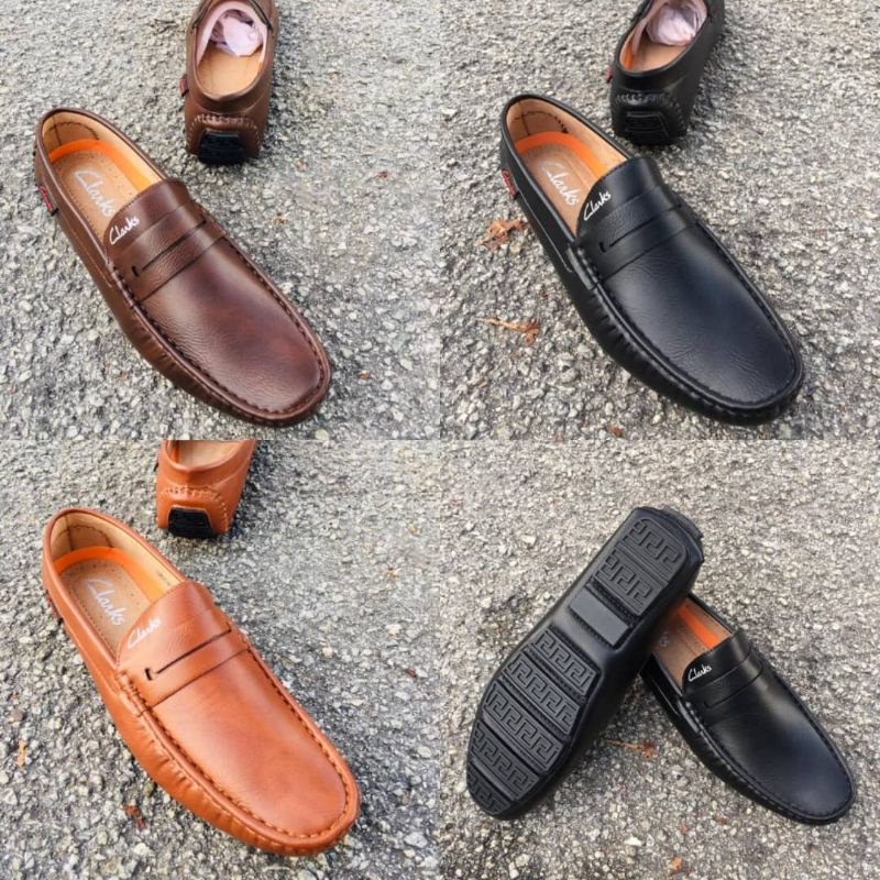 KASUT LELAKI LOAFER CLARKS FOR MEN S READYSTOCK GM902 Shopee