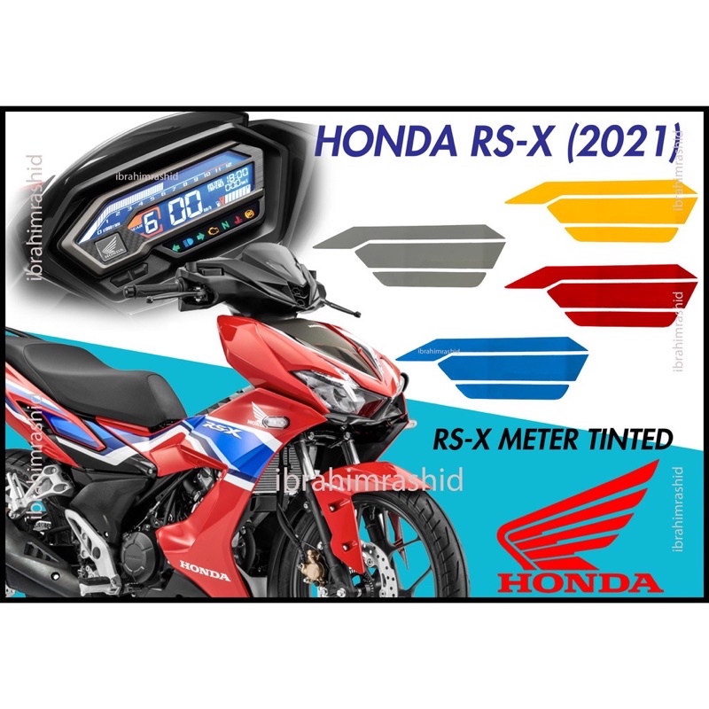 HONDA RSX TINTED METER STICKER (HONDA RS-X METER TINTED) | Shopee Malaysia