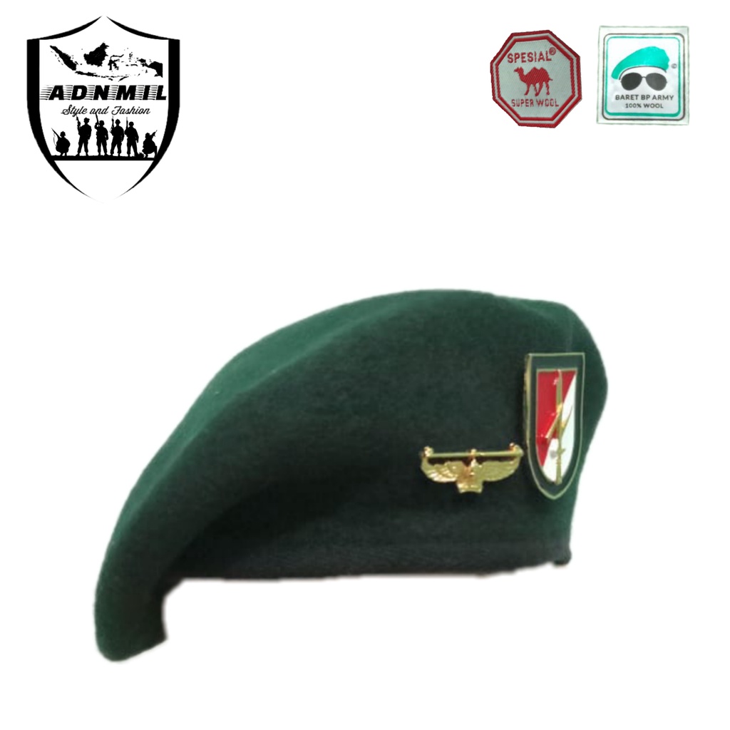 MERAH Tni rider Berets And Emblems ad Red camel Berets tni rider ...