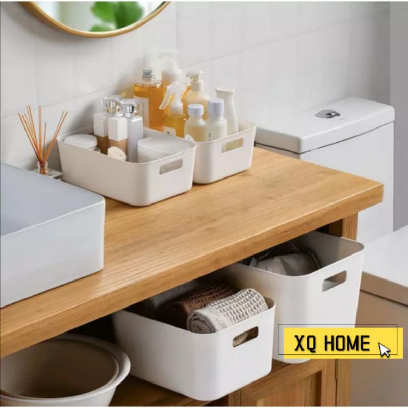 Multipurpose Muji Storage Box Organizer Basket Portable Simple Home ...
