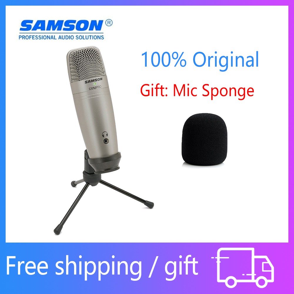 Samson C01U Pro USB Microphone Review - Junjun's Blog
