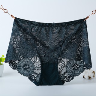 Plus Size Panties XXL Lace Underwear 110kg Lace High Waist