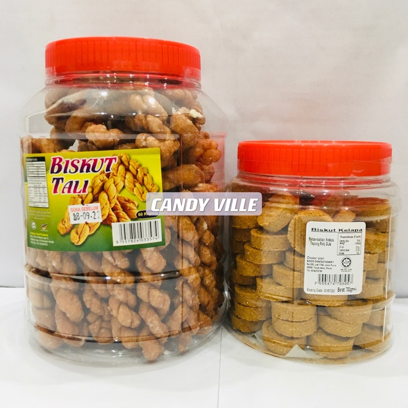 Biskut Tali 60’s / Biskut Kelapa 600g | Shopee Malaysia