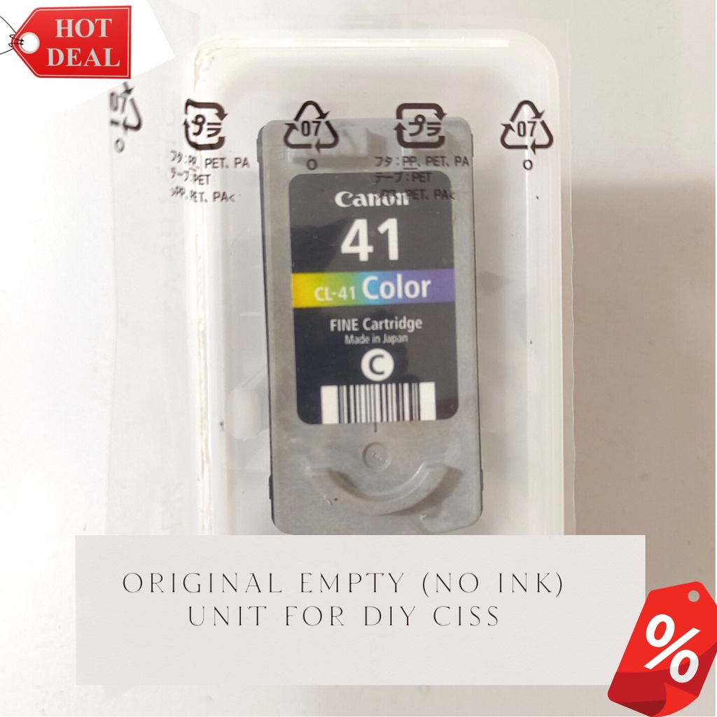 ORIGINAL NO INK CANON 810 / 811 / PG810 CL811 EMPTY CARTRIDGE for