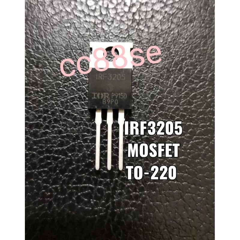 IRF3205 TO220 NCHANNEL MOSFET TRANSISTOR FET Shopee Malaysia