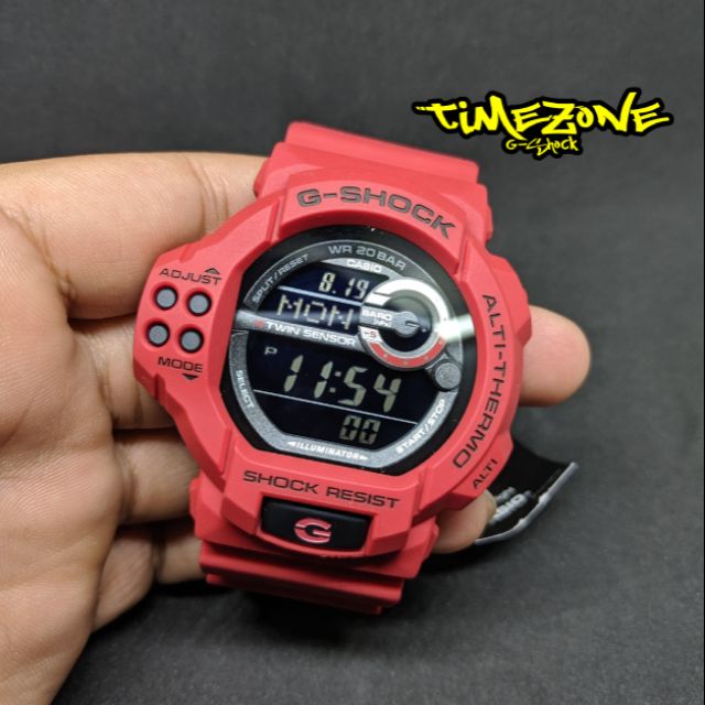 G-SHOCK GDF-100-4JF レッド-