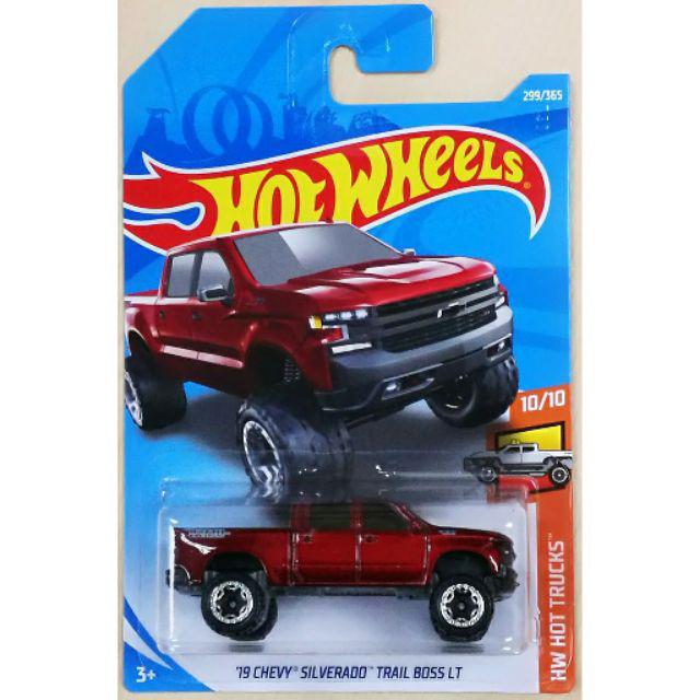 Hot Wheels 19 Chevy Silverado Trail Boss LT HW 2019 Chevrolet Trucks Baja Blazers Shopee Malaysia