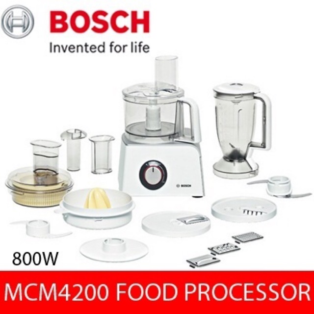 Bosch MCM4200 Multifunction Food Processor Shopee Malaysia