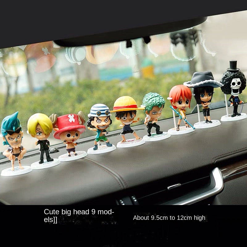 【One Piece】 One Piece Creative Car Decoration Q Version Luffy Sauron ...