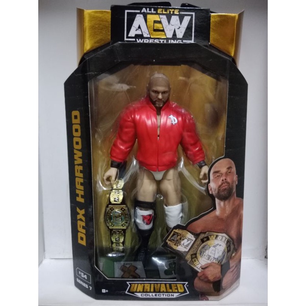 Jazwares AEW Unrivaled Series 7 Dax Harwood FTR WWE Scott Dawson ...