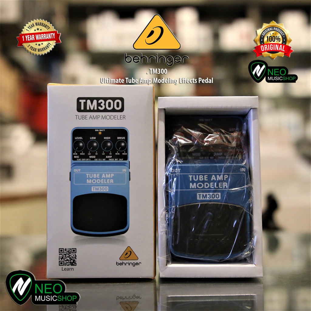Behringer TM300 Ultimate Tube Amp Modeling Effects Pedal | Shopee Malaysia