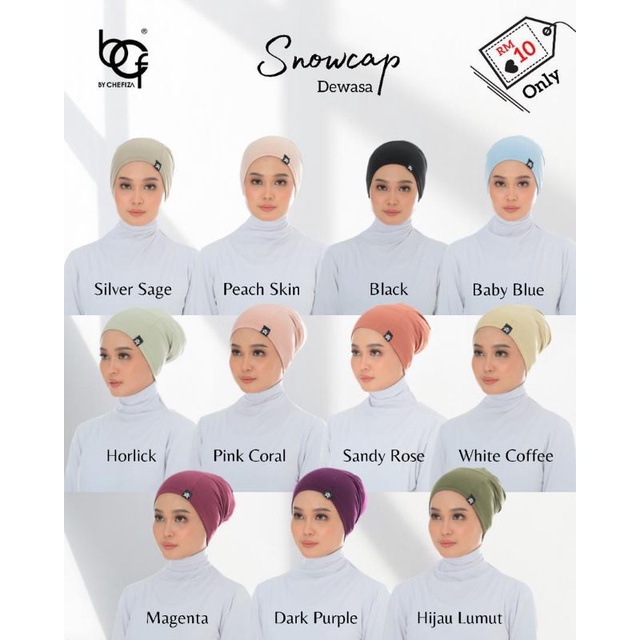 🔥🔥INNER SNOWCAP BERHANTU 🔥🔥 | Shopee Malaysia
