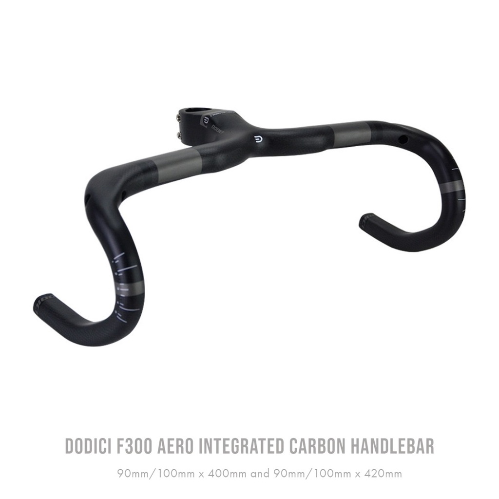 🔥Ready Stock🔥Dodici F300 Aero Integrated Road Carbon Handlebar 400mm ...