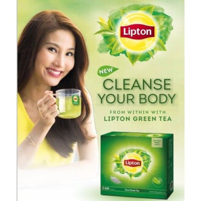 Lipton Green Tea (25's/50's/100's x 2g) Shopee Malaysia