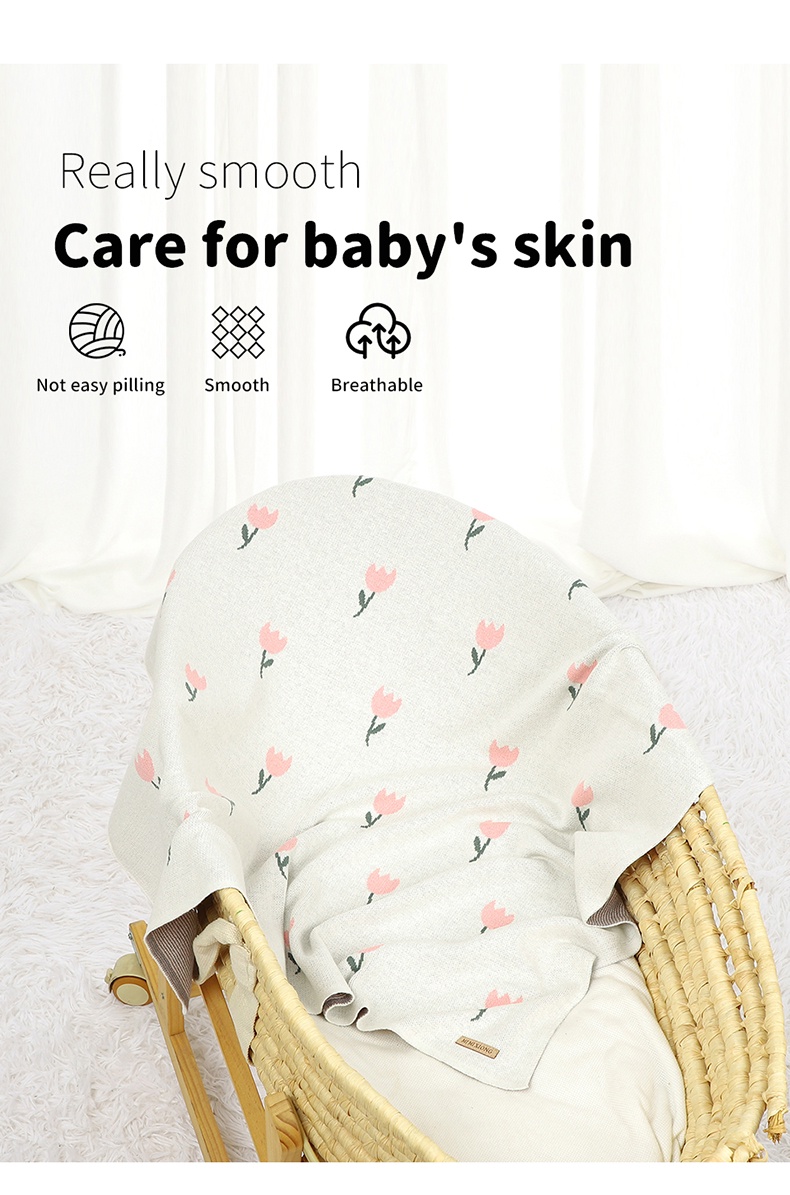 Baby Blankets - Soft Pure Cotton Swaddle Blankets For Boys And Girls - 6 Pack Grey & White Designs - Multi Use - 30 X 30 Inches