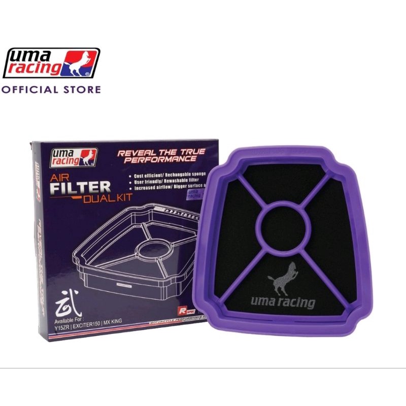 UMA Racing Air filter Yamaha Y15ZR / Y16ZR / Rs150 | Shopee Malaysia