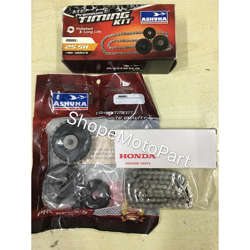 ASHUKA PREMIUM TIMING CHAIN ORIGINAL ORI HONDA EX5 DREAM HP HIPOWER ...