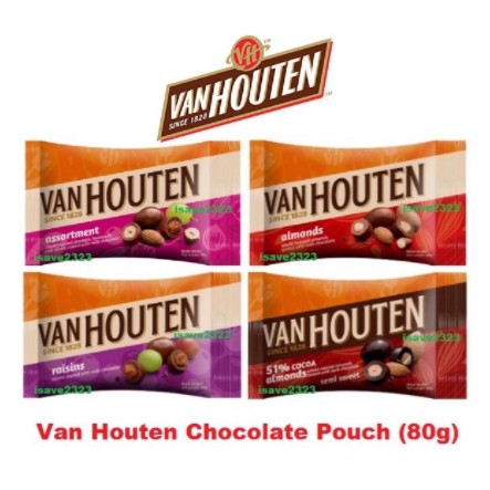 VAN HOUTEN, Van Houten Almond Pouch 80g