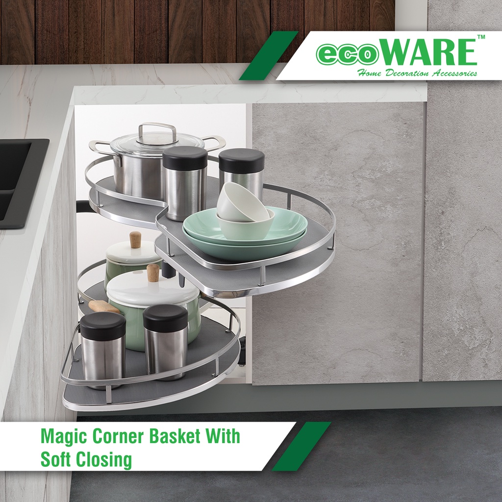 ecoWARE Magic Corner Basket Kitchen With Soft Closing M6012 | Left Or ...
