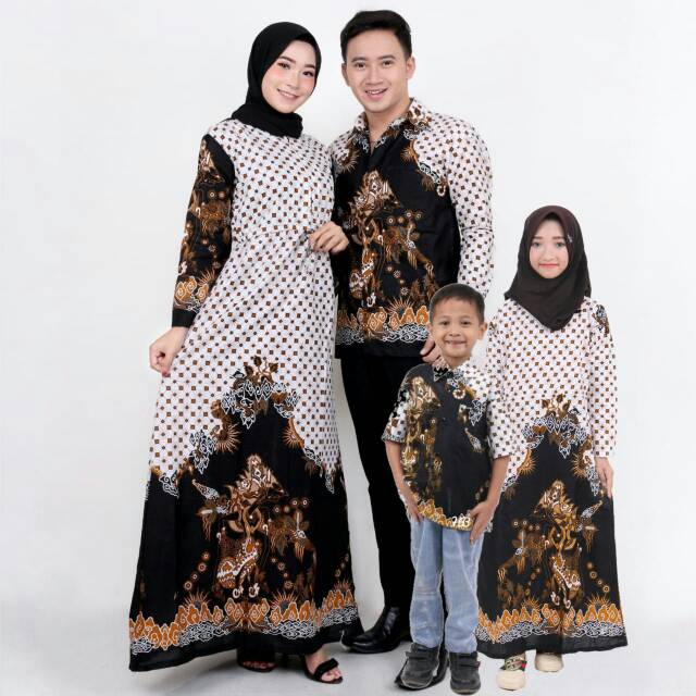 COUPLE SET FAMILY WAYANG KULIT PUTULIH BLACK | COUPLE SET FAMILY WAYANG ...