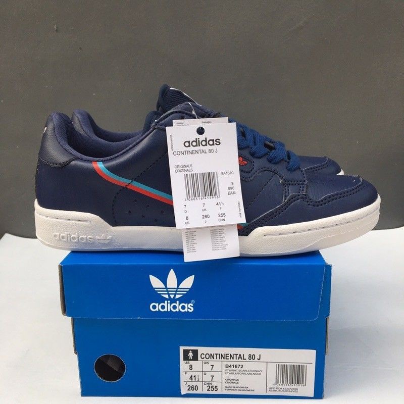 Adidas continental outlet navy