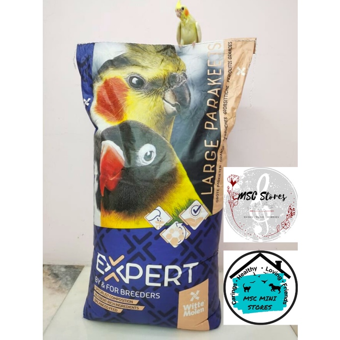 EXPERT Base Large Parakeets (Repack 500G/1KG by Vacuum packaging ...