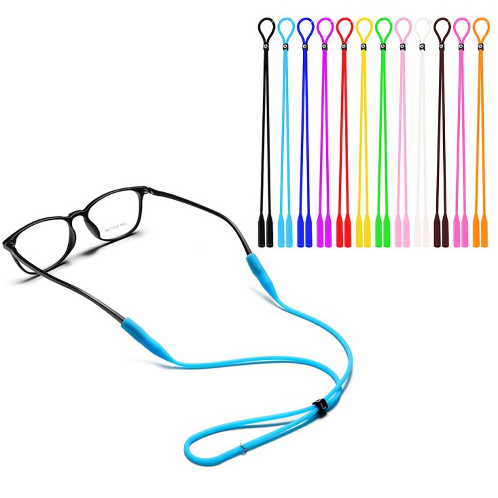 New Silicone Sports Glasses Strap Fixed Hanging Neck Chain Children ...