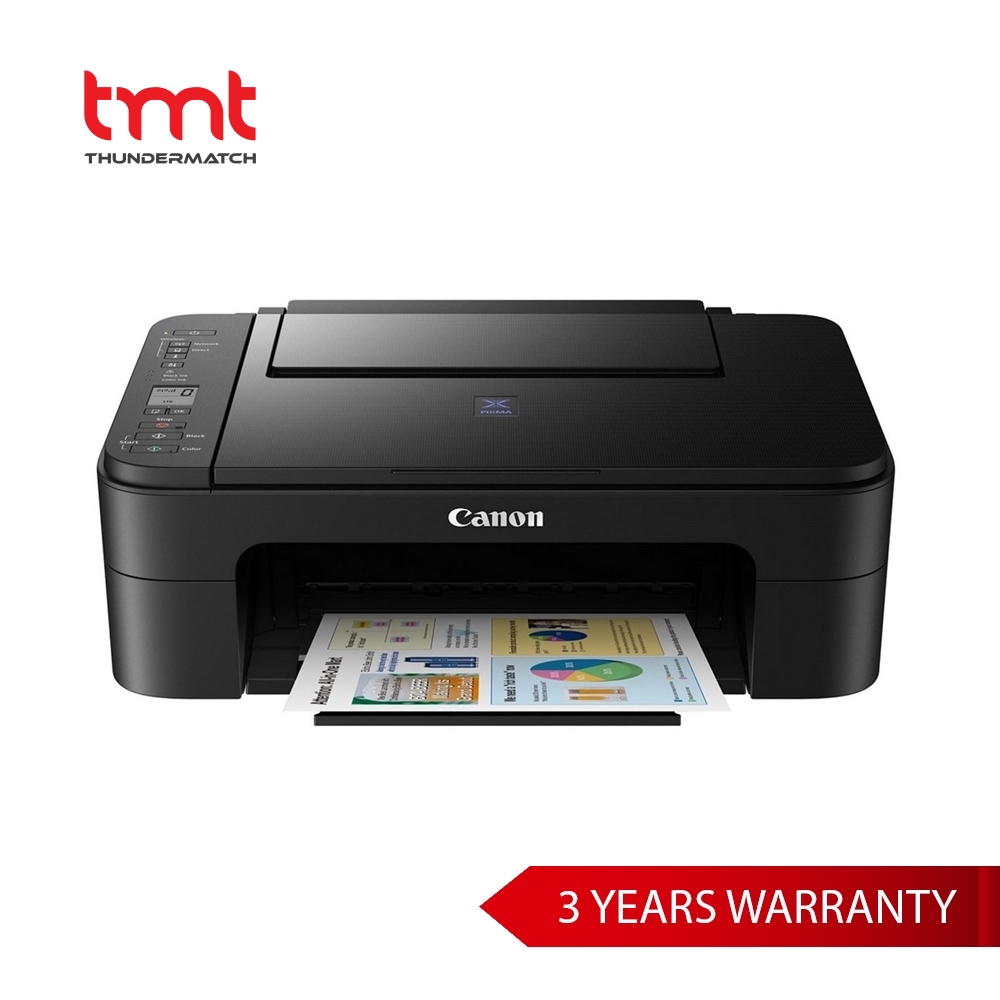 Canon Pixma E3170 Ink Efficient 3 in 1 Inkjet Printer | Shopee Malaysia