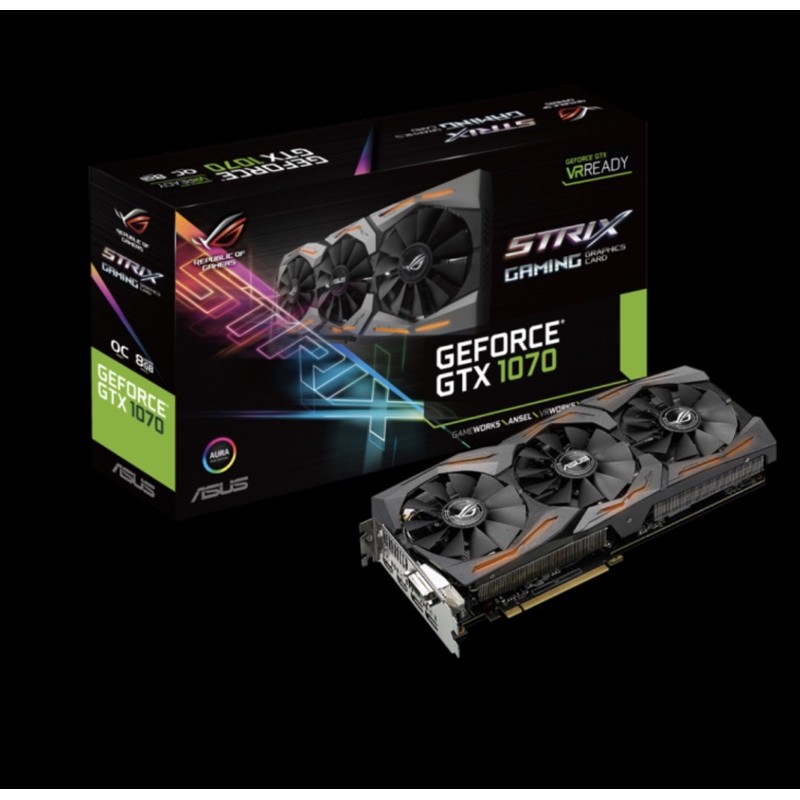 Asus Rog Strix GTX 1070 8gb Shopee Malaysia