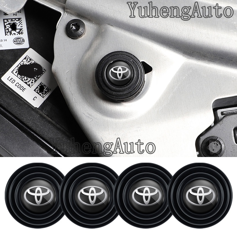 Car Door Damping Gasket Sticker Auto Hood Shock Absorber Cushion Trunk ...