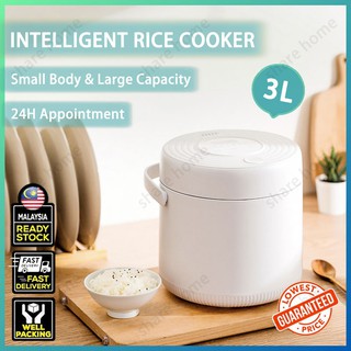 Japanese-style Household Rice Cooker 3L Non-stick Coating Electric Multi  Cooker For Home Kitchen Appliances 24H Appointment