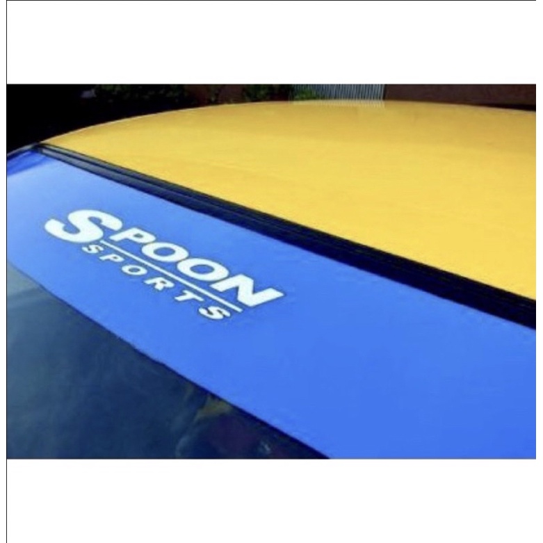 [Ready Stock] Spoon Sports Sunshield Windscreen Sticker | Shopee Malaysia