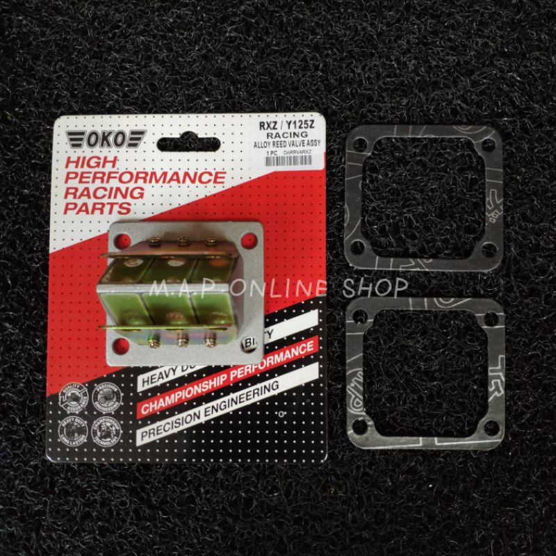 Yamaha RXZ Y125 Y125Z Y125ZR Reed Valve Racing Alloy Modify 100% ...