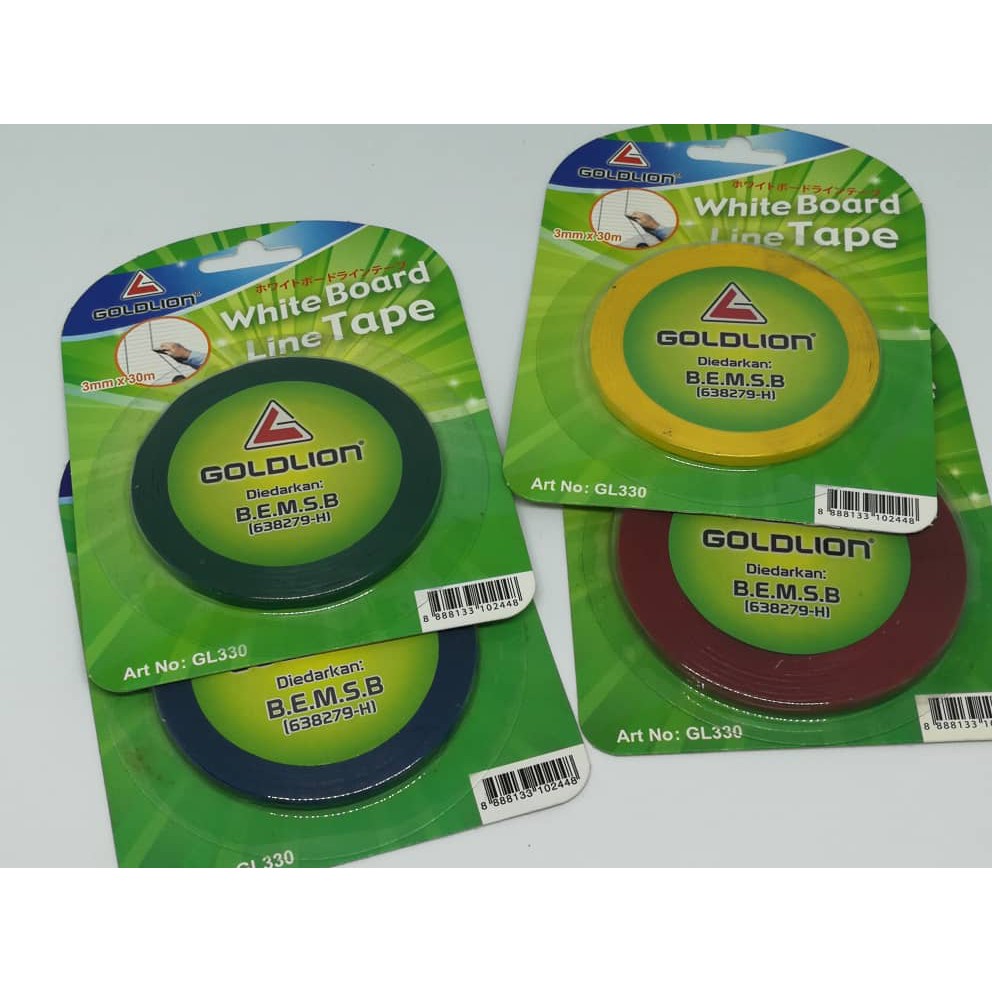 GOLDLION WHITEBOARD LINE TAPE Shopee Malaysia