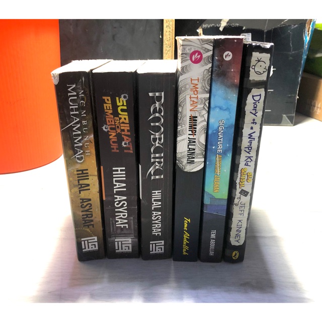 Ready Stock | Koleksi Novel Hilal Asyraf, Teme Abdullah dan Diary of a