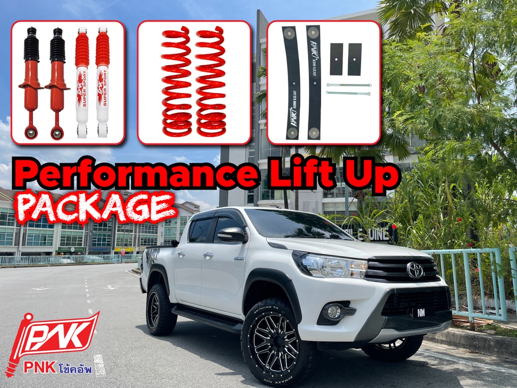 Performance Lift Up Combo Package Pnk Shock Absorber Toyota Hilux Ford Ranger Nissan Navara