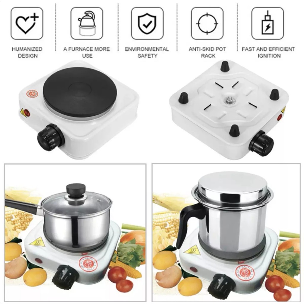 Dapur Elektrik Electric Stove Induction Cooker Portable Stove Hot Plate ...