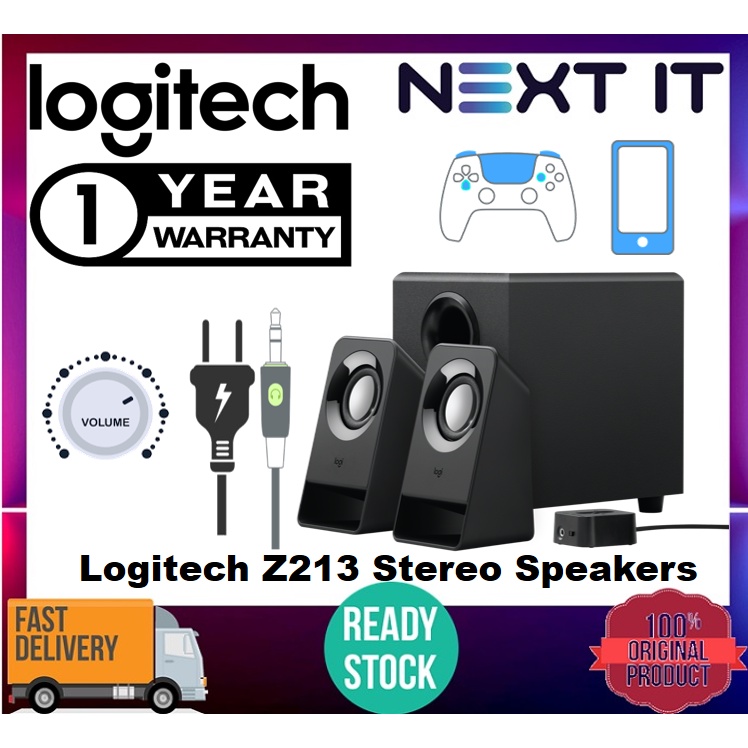 [Ready Stock] Z213 Compact 2.1 Speaker System | Shopee Malaysia