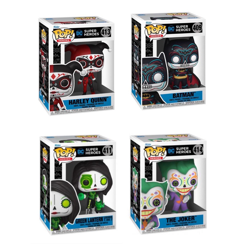 Funko Pop Vinyl Harley Quinn Batman Green Lantern The Joker Dc Super 