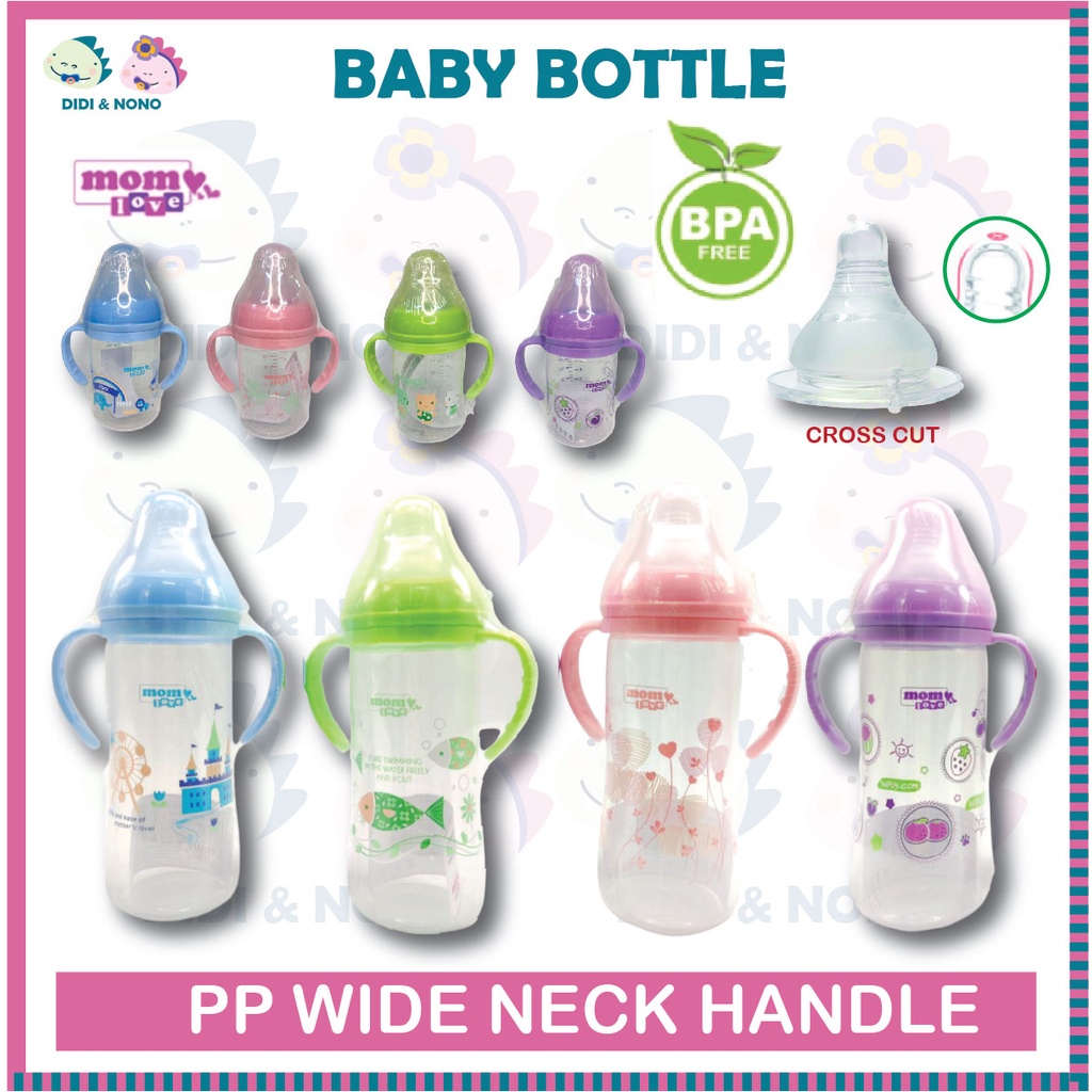 Wide Neck Feeder with Handle 180ML