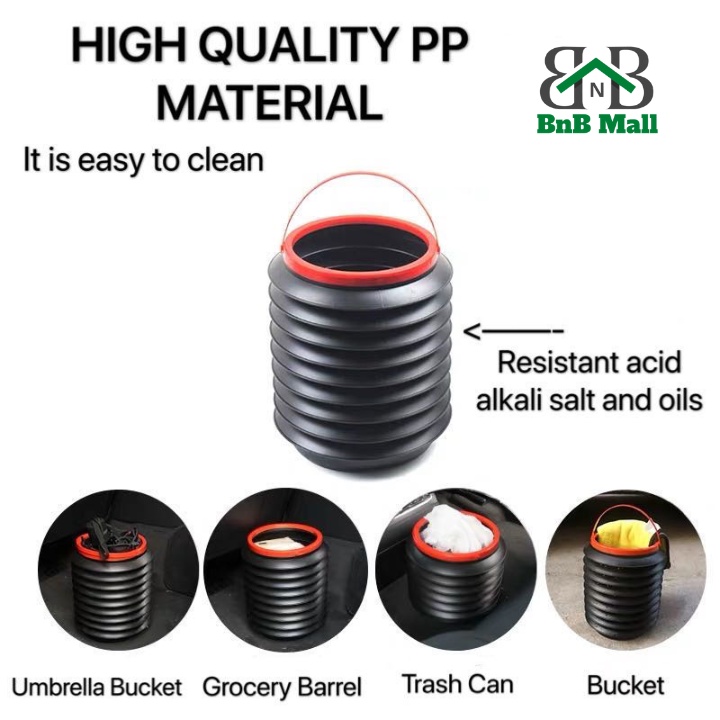 Car Foldable Multifunctional Magic Water Container Barrel Trash Dustbin ...