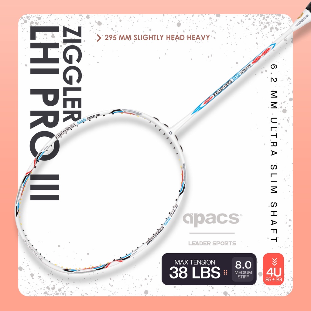 APACS ZIGGLER LHI PRO III (ENDORSED BY LEE HYUN IL) | Shopee Malaysia