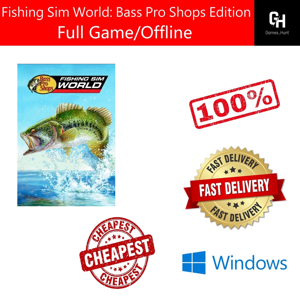 Fishing Sim World: Bass Pro Shops Edition (PC) | Shopee Malaysia