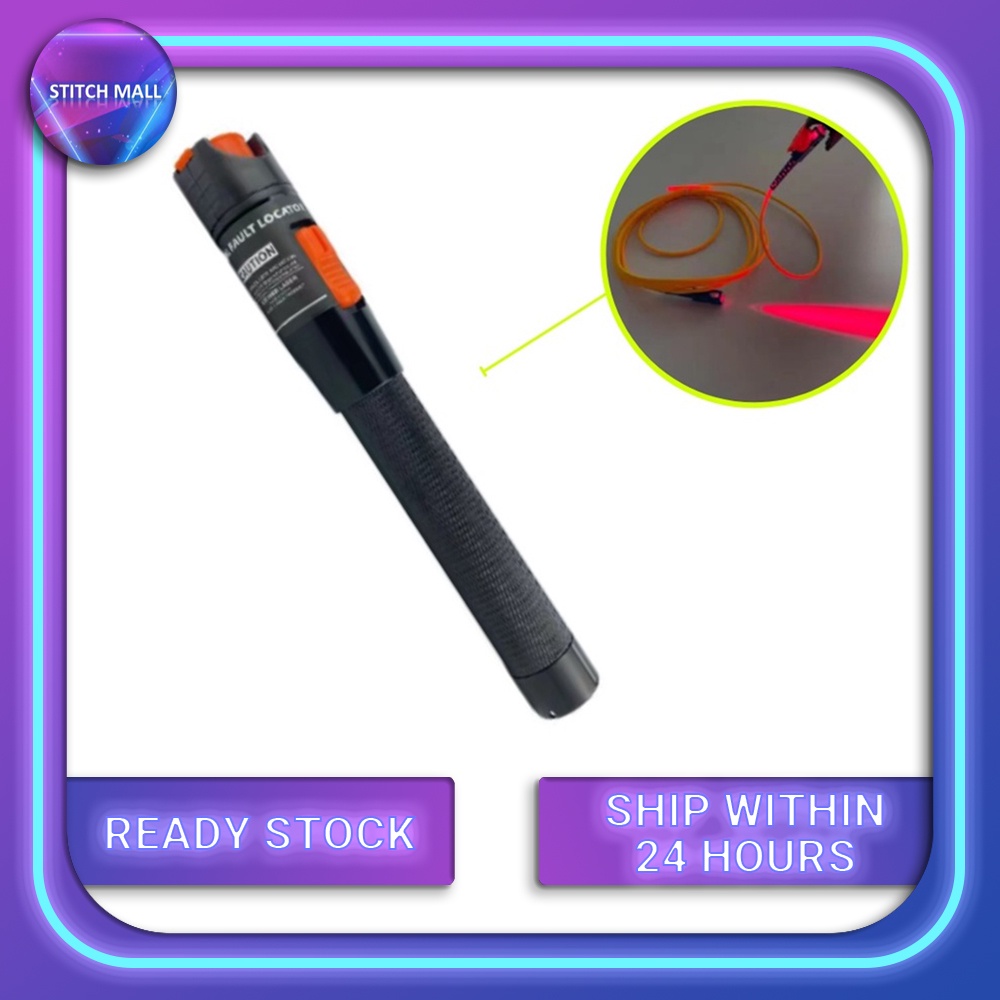 Laser Pen FTTH 10mW 10KM Visual Fault Locator Fiber Optic Laser Cable ...