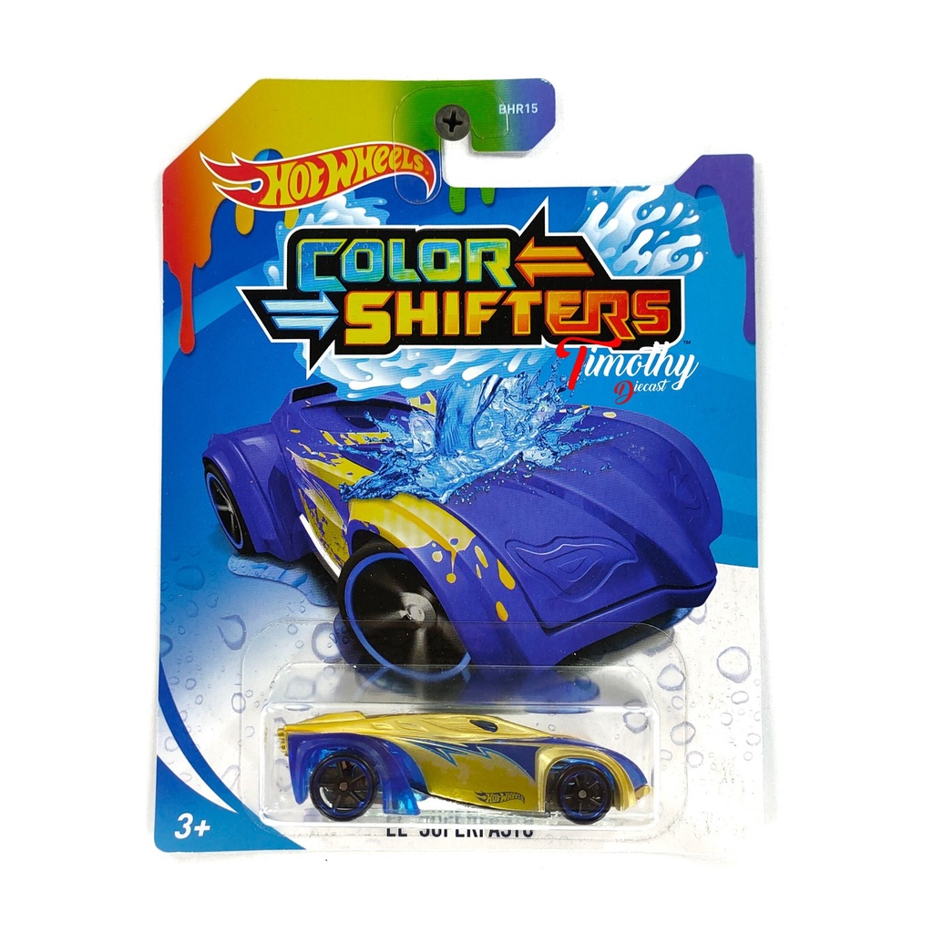 Hot Wheels Color Shifters El Superfasto Diecast Car Color Changing ...